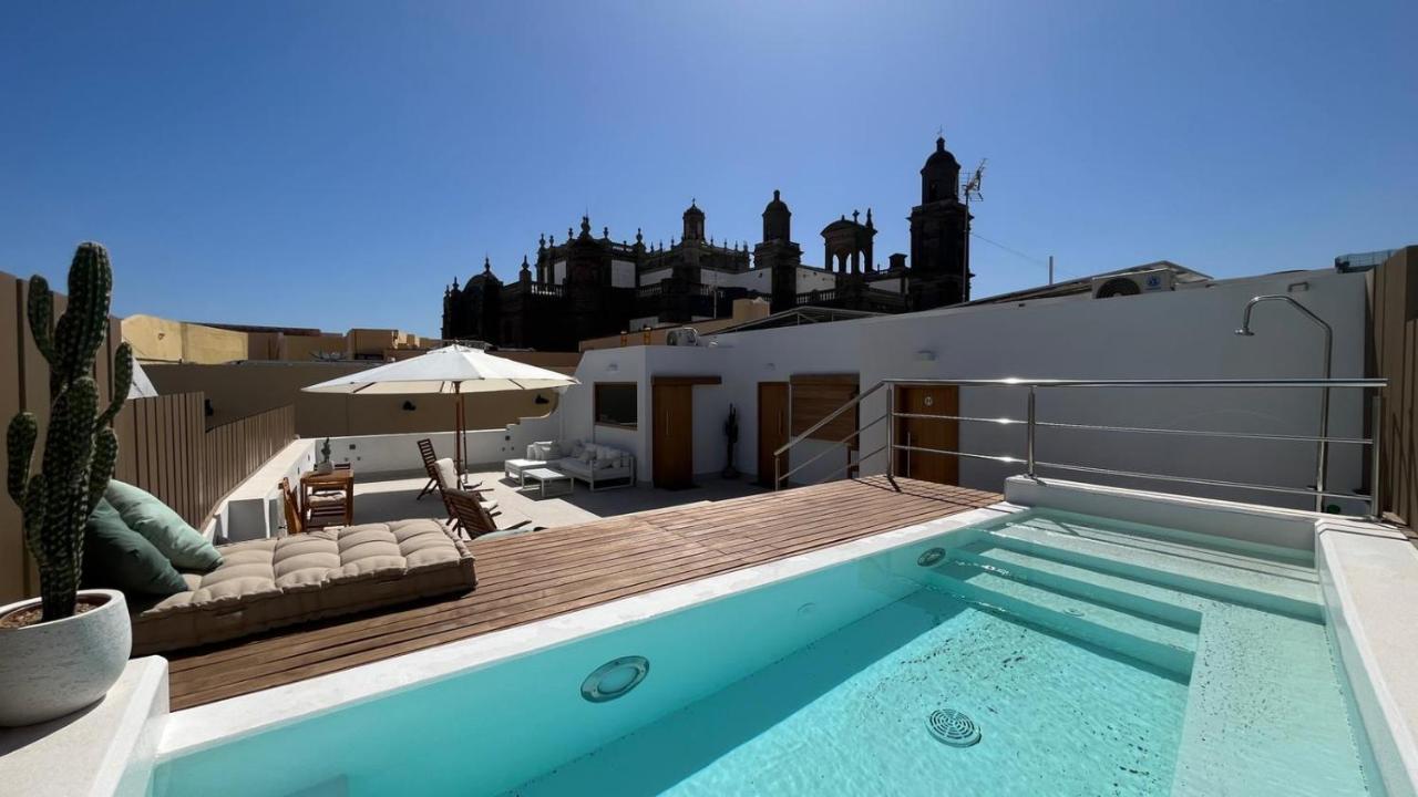 C-10 Vegueta Apartment - Private Rooftop Pool Лас Палмас де Гран Канария Екстериор снимка